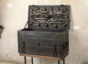 Sea Chest fra Nürnberg (tre og metall)