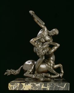 Hercules and the Centaur Eurytion (bronse)