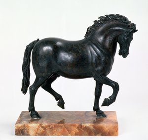 Vandrende hest (bronse)