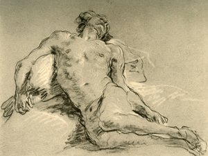 Naken hvile, midten av 1700-tallet, 1928