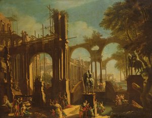 Ruinene av badene i Caracalla