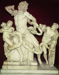 Laocoon, hellenistisk original, 1. århundre (marmor)