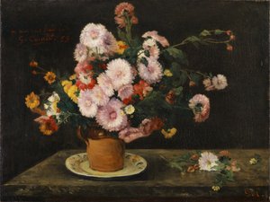 Bukett av Asters, 1859