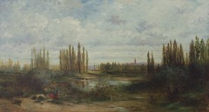 Dammer nær Strasbourg