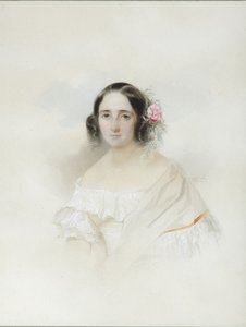 Portrett av Anna Alexeevna Olenina 1808-1888, 1839