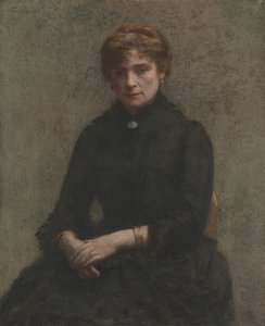 Portrett av en kvinne, 1885.