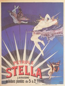 Stella Petroleum / Plakat 1897