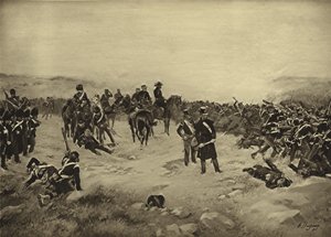 Slaget ved Inkerman, 1854 (gravyr)