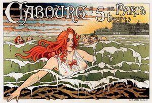 Cabourg Casino-plakat, 1896