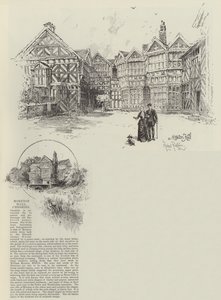 Moreton Hall i Cheshire