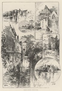 Vandrende skisser, Moated Houses