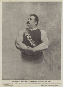 Enrico Scuri, italiensk mester i bryting