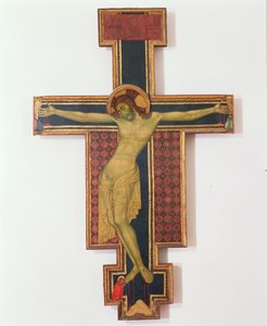 Krusifiks (tempera på tre)