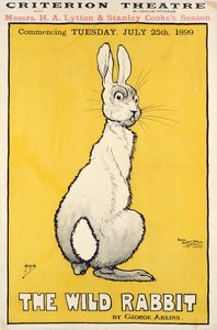 The Wild Rabbit-plakat, 1899