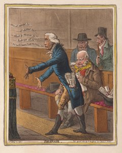 Fortvilelse, pub. 1802 (håndfarget gravering)