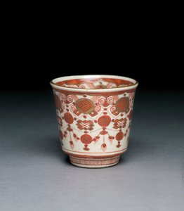 Cup, Kaga-provinsen, Meiji-tiden (porselen)