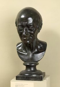 Byste av Voltaire (1694-1778) 1778 (bronse)
