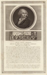 Portrett av Jean-Paul Marat