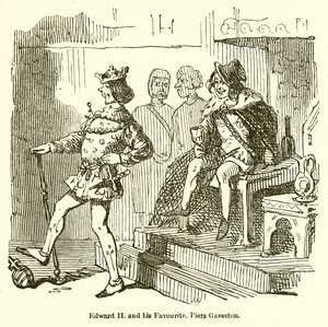 Edward II og hans favoritt, Piers Gaveston