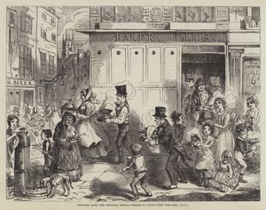 Henter hjem julemiddagen