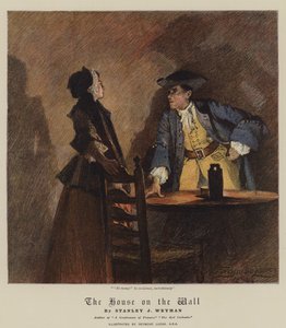 Huset på veggen (chromolitho)