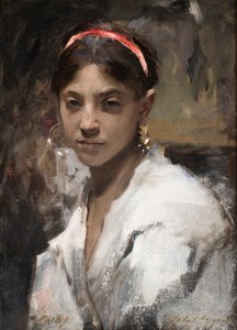 Leder for en Capri-jente, 1878