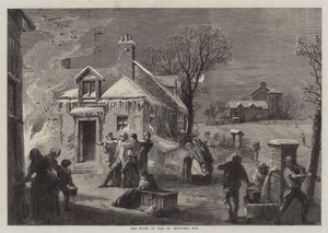Huset i brann på julaften
