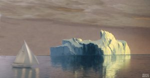 JJM gjenskaper Bierstadt-A: The Iceberg