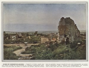 Ruinene av Clermont-En-Argonne