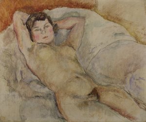 Liggende naken, ca. 1909