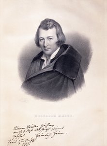 Portrett av Heinrich Heine, 1839