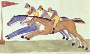 Hesteveddeløp i Bengal, ca. 1830