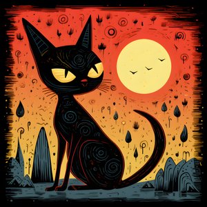 Tegneserie Sfinksen Cat 2