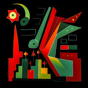 En aksjemarkedstrend i Picasso-stil 2