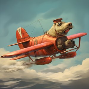 En hvalross flyr et fly 2