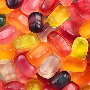 Mønster av Jelly Candies 4