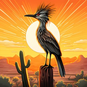 Roadrunner varm sol 1