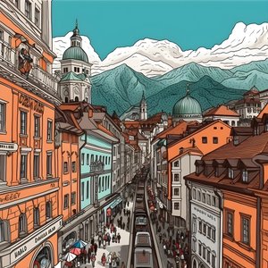 Innsbruck, tegneserie 4