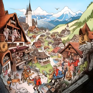 østerrike, tegneserie 4