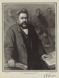 Den avdøde pastor CH Spurgeon