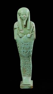 Shabti-figur (fajanse)