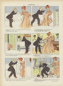 Intervjuet. Illustrasjon for Le Rire