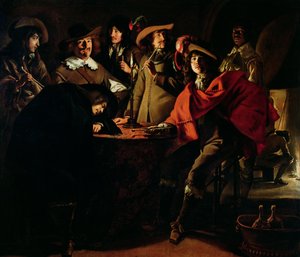 The Guards Smoking, 1643