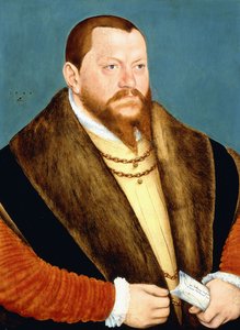 Portrett av hertug Augustus av Sachsen
