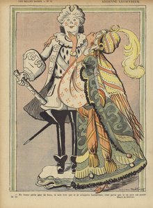 Adrienne Lecouvreur, illustrasjon for La Rire