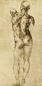 Naken mann