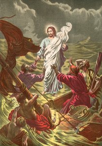 Jesus går på vannet