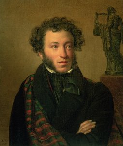 Portrett av Alexander Pushkin, 1827