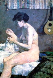 Studie av en naken, 1880
