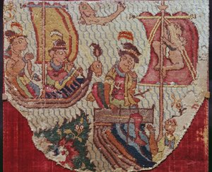 Teppe med indo-portugisiske motiver, Safavid-dynastiet